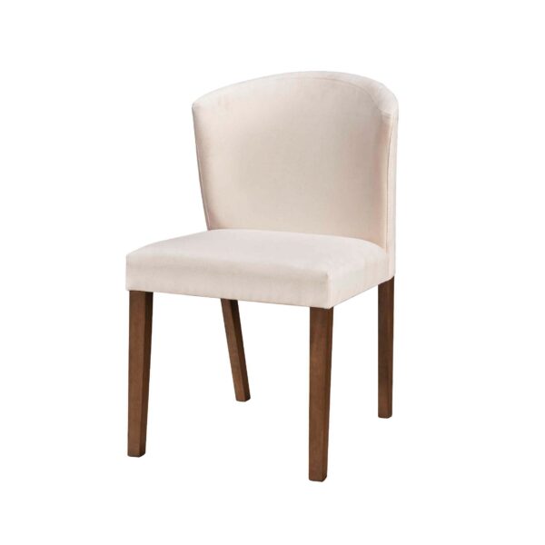 ALICIA - Beige Fabric Dining Chair ALICIA - Beige Fabric Dining Chair